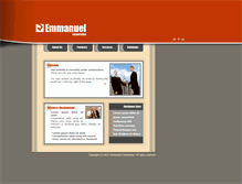 Tablet Screenshot of emmanuelcorporation.com